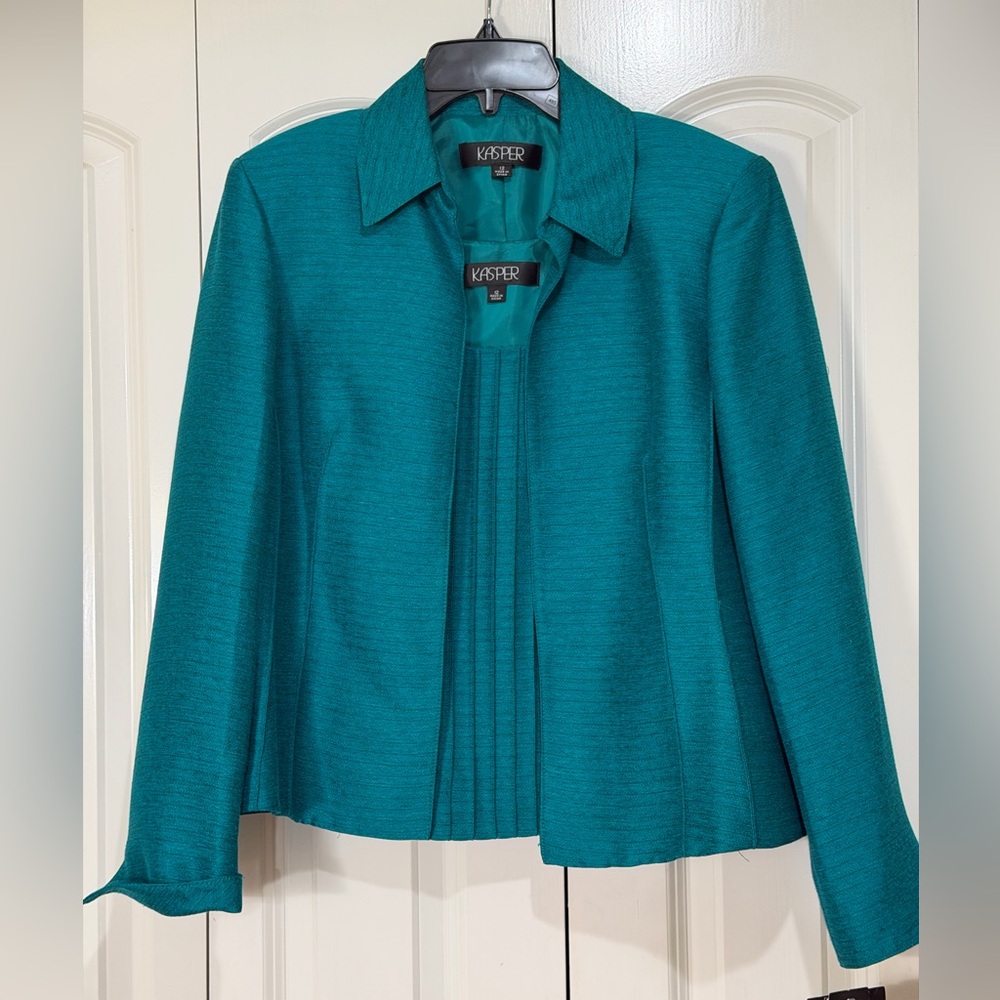 Kasper Turquoise Women's Blazer